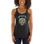 Luchador Mask Kettlebell Tank Top