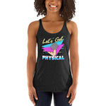 Funny Women's Retro 80s 90s Aerobic Fitness Workout Racerback Tank Top