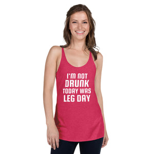 Not Drunk Leg Day Tank Top