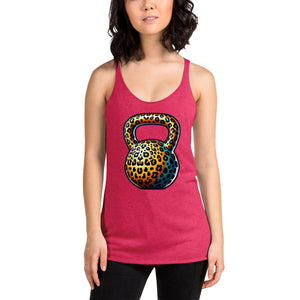 Leopard Print Kettlebell Tank Top