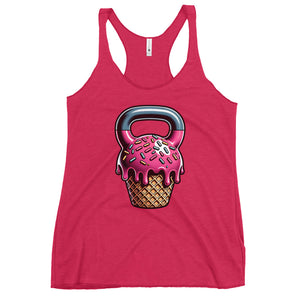 Ice Cream Kettlebell Tank Top