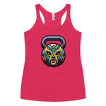 Luchador Mask Kettlebell Tank Top