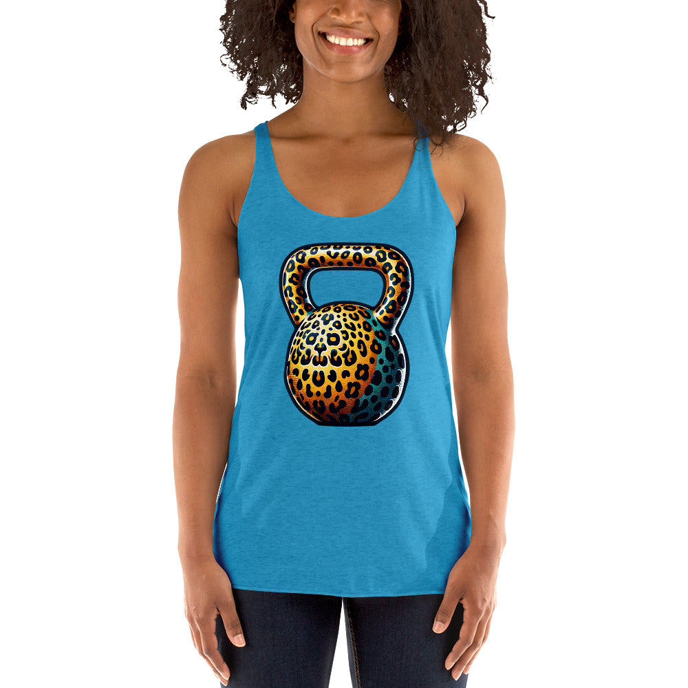 Leopard Print Kettlebell Tank Top