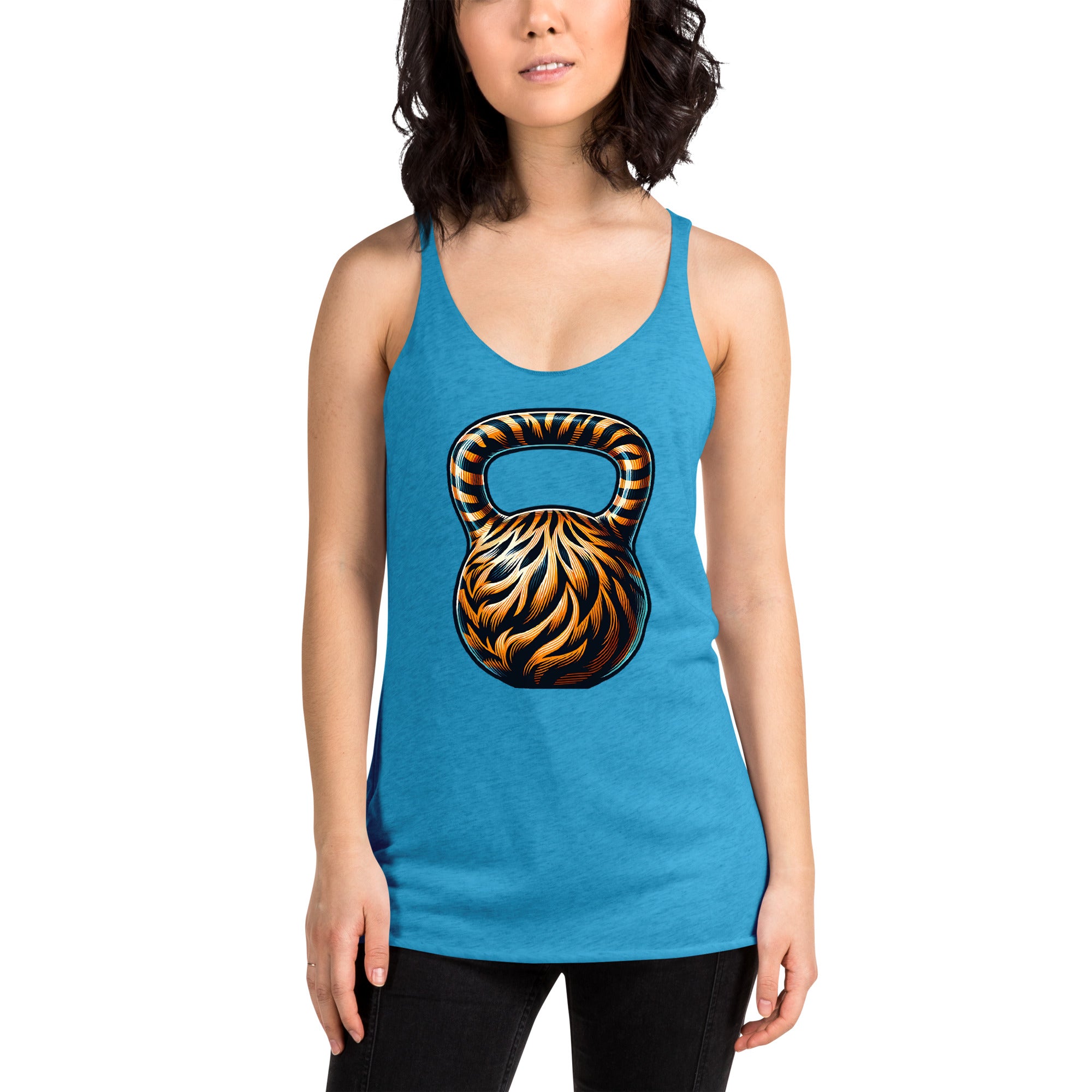 Tiger Stripes Kettlebell Tank Top