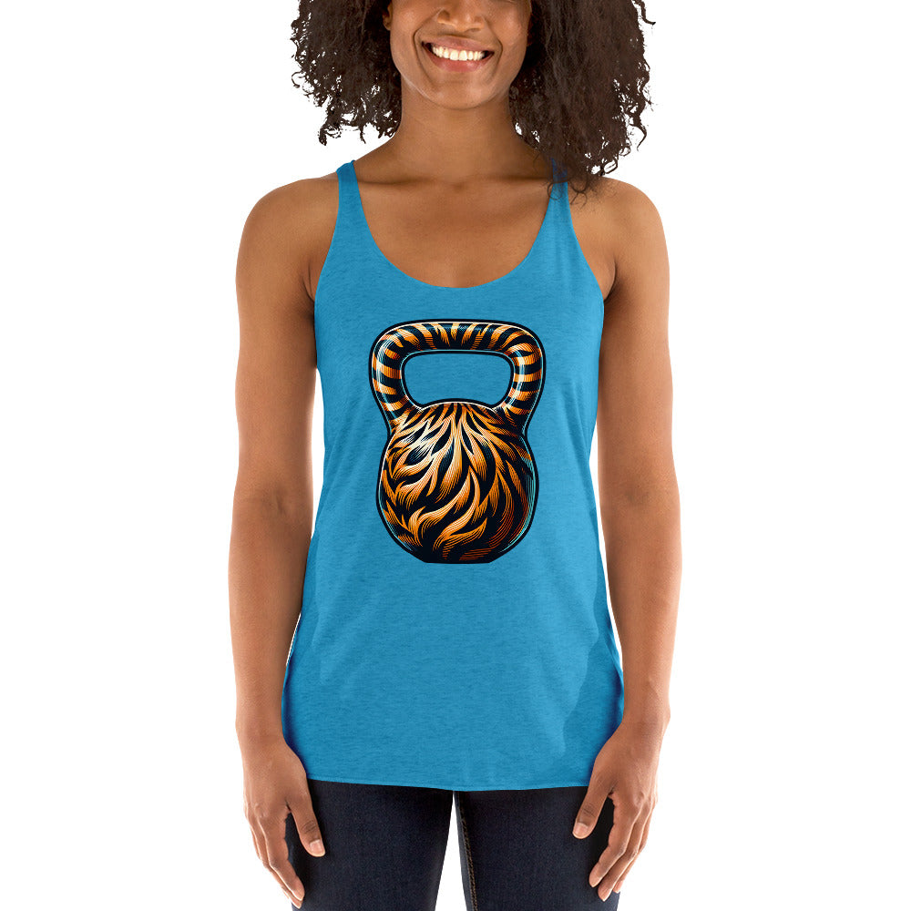 Tiger Stripes Kettlebell Tank Top