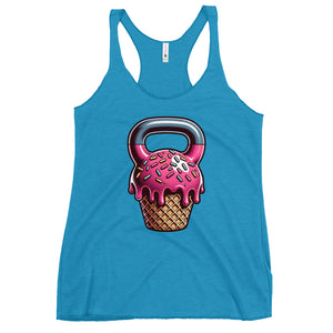 Ice Cream Kettlebell Tank Top