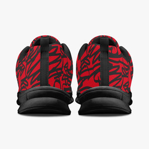Red Graffiti Sneakers