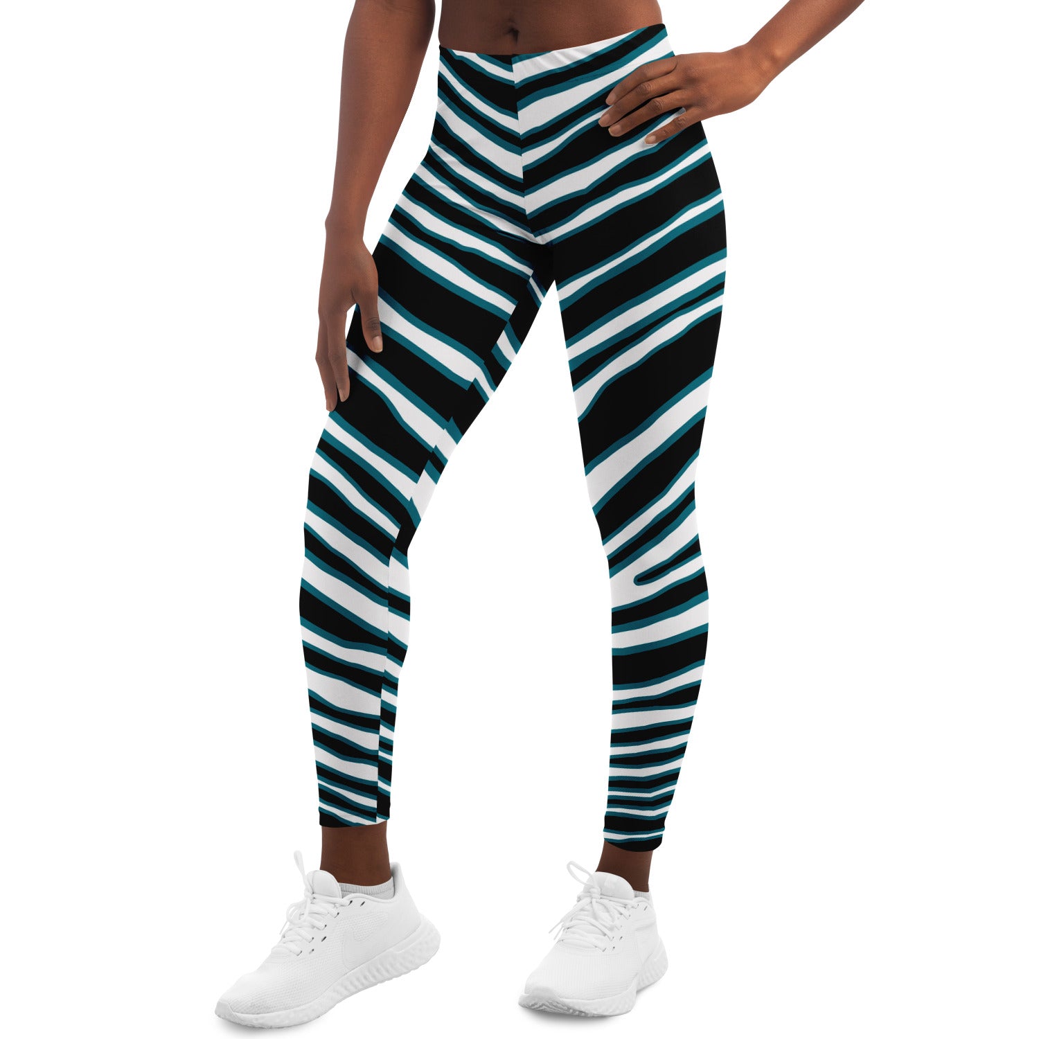 Jacksonsville Zebra Stripe Leggings