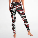 Urban Jungle Red Camo Leggings