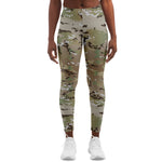 Women's Army OCP Camouflage Mid-Rise Leggings