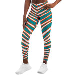 Miami Zebra Stripe Leggings