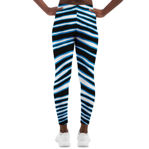 Carolina Zebra Stripe Leggings