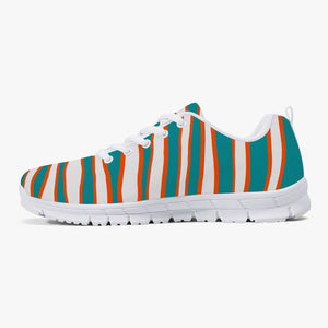 Miami Zebra Stripe Sneakers