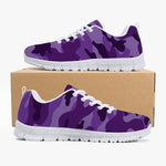 All Purple Camo Sneakers