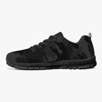 All Black Camo Sneakers