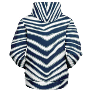 Dallas Zebra Stripe Hoodie