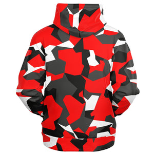 M90 Red Modern Warfare Camo Hoodie