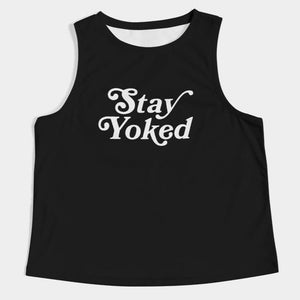 Stay Yoked Sleeveless Crop Top