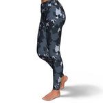 Women's Winter Soldier Camouflage High-waisted Leggings Left