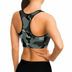 M90 Black Modern Warfare Camo Sports Bra