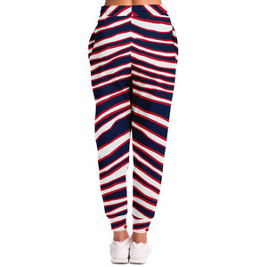 New England Zebra Stripe Joggers