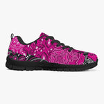Pink Paisley Patchwork Sneakers