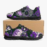 Purple Day Of The Dead Sneakers