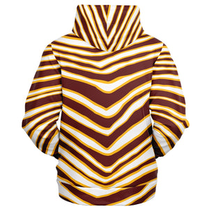 Washington Zebra Stripe Hoodie