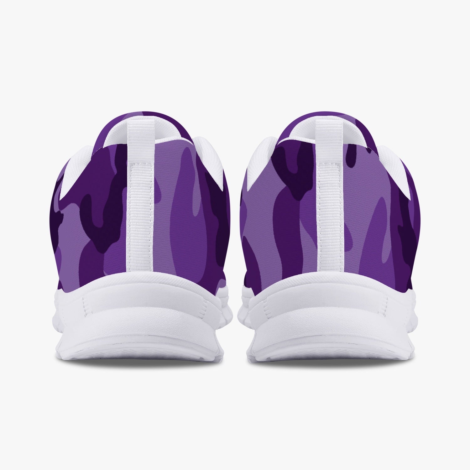 All Purple Camo Sneakers