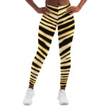 Pittsburgh Zebra Stripe Leggings