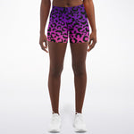 Rainbow Leopard Shorts