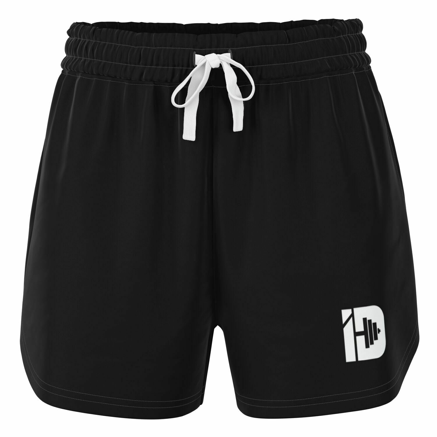 All Black ID Running Shorts