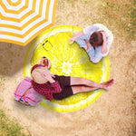 Lemon Slice Beach Blanket