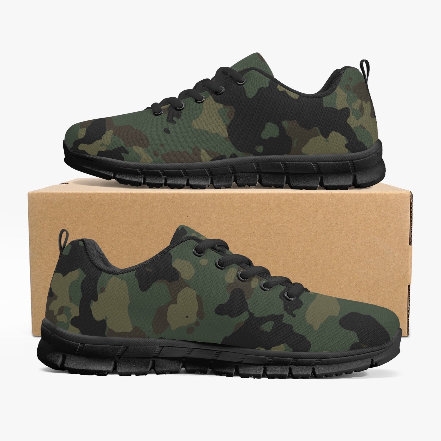 Deep Jungle Camo Sneakers