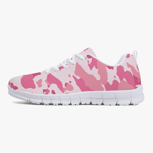 Pink Jungle Forest Camo Sneakers