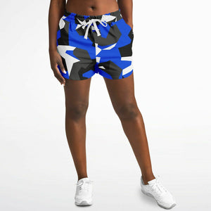 M90 Blue Modern Warfare Camo Running Shorts