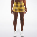 Yellow Plaid Shorts