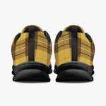 Yellow Plaid Sneakers