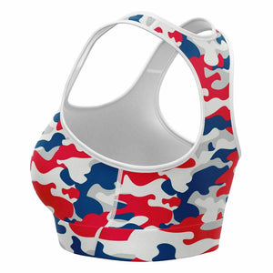 Urban Jungle RWB USA Camo Sports Bra