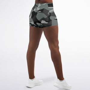 M90 Black Modern Warfare Camo Shorts