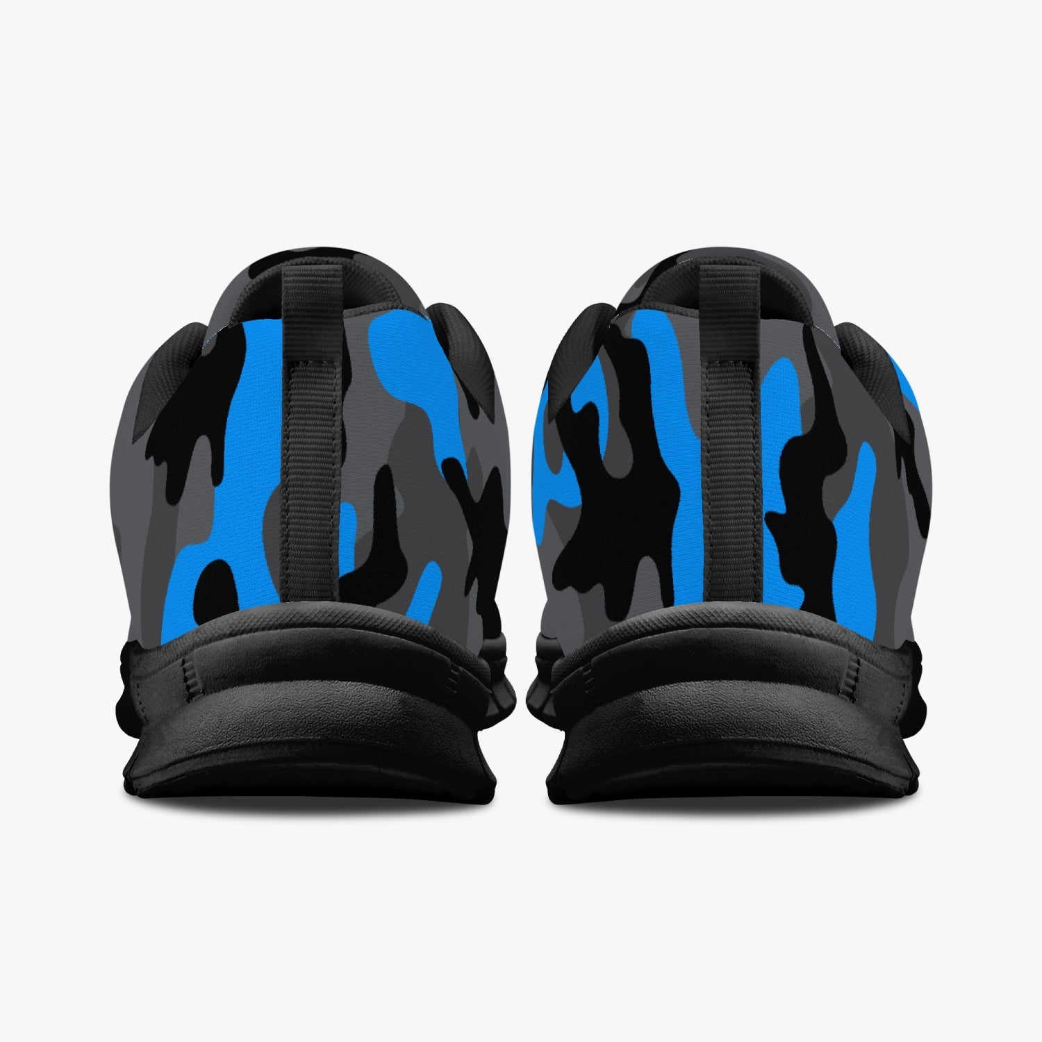 Black Blue Camo Sneakers