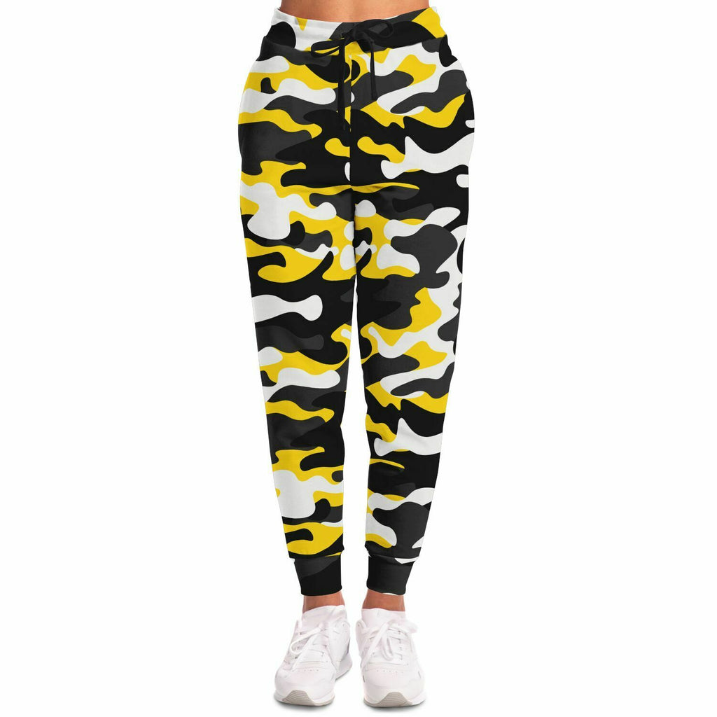 Urban Jungle Yellow Camo Joggers