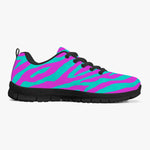 Pink Zebra Full Print Running Sneakers