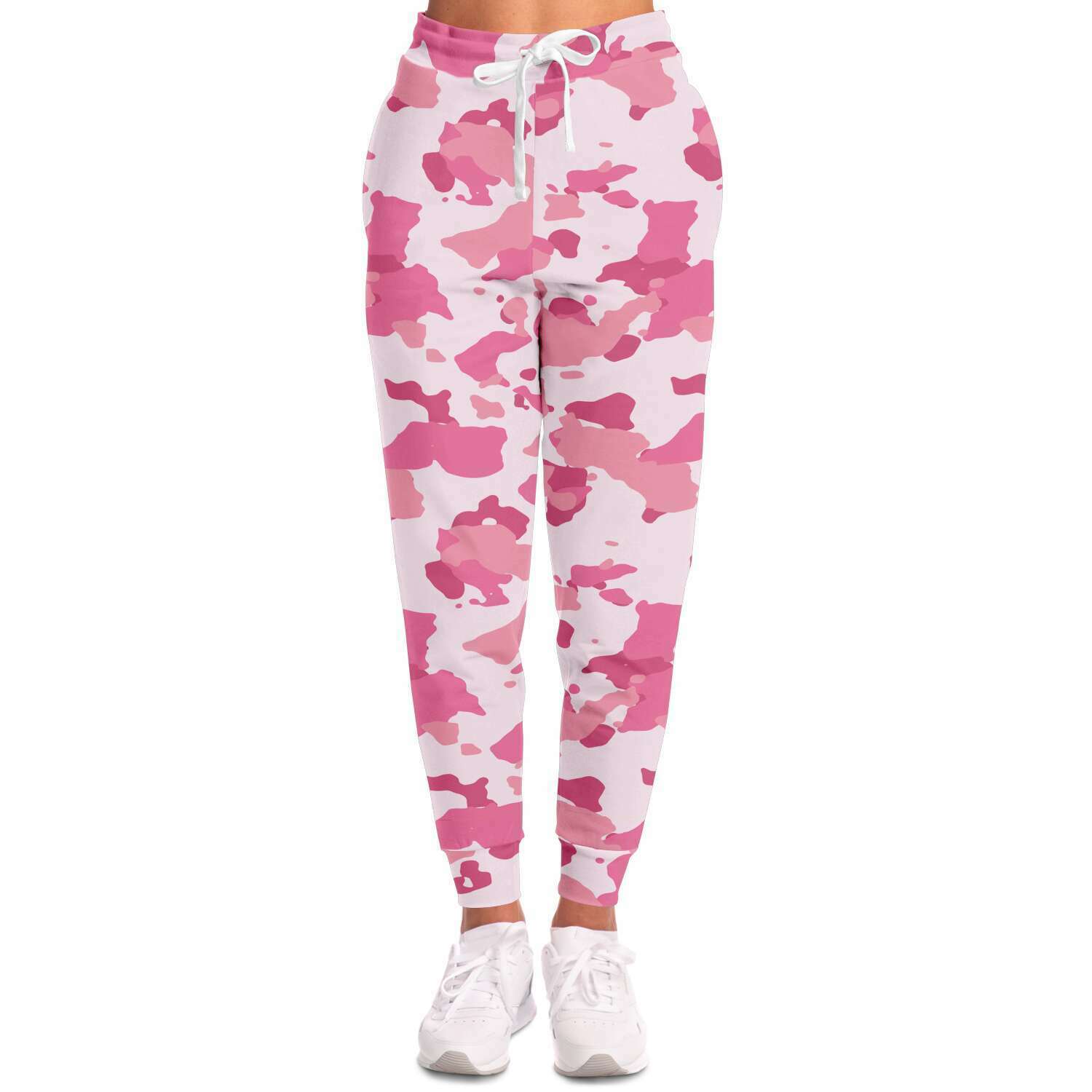 Unisex Pink Jungle Forest Camouflage Joggers