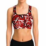 80s Distortion Sports Bra