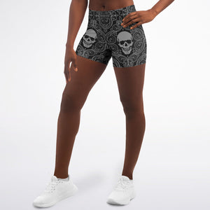 Gothic Skulls Shorts