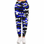 Urban Jungle Blue Camo Joggers