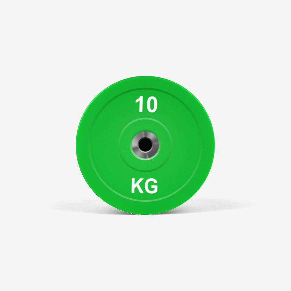 Green 10 KG Olympic Weight Powerlifter Competition Popsocket Front