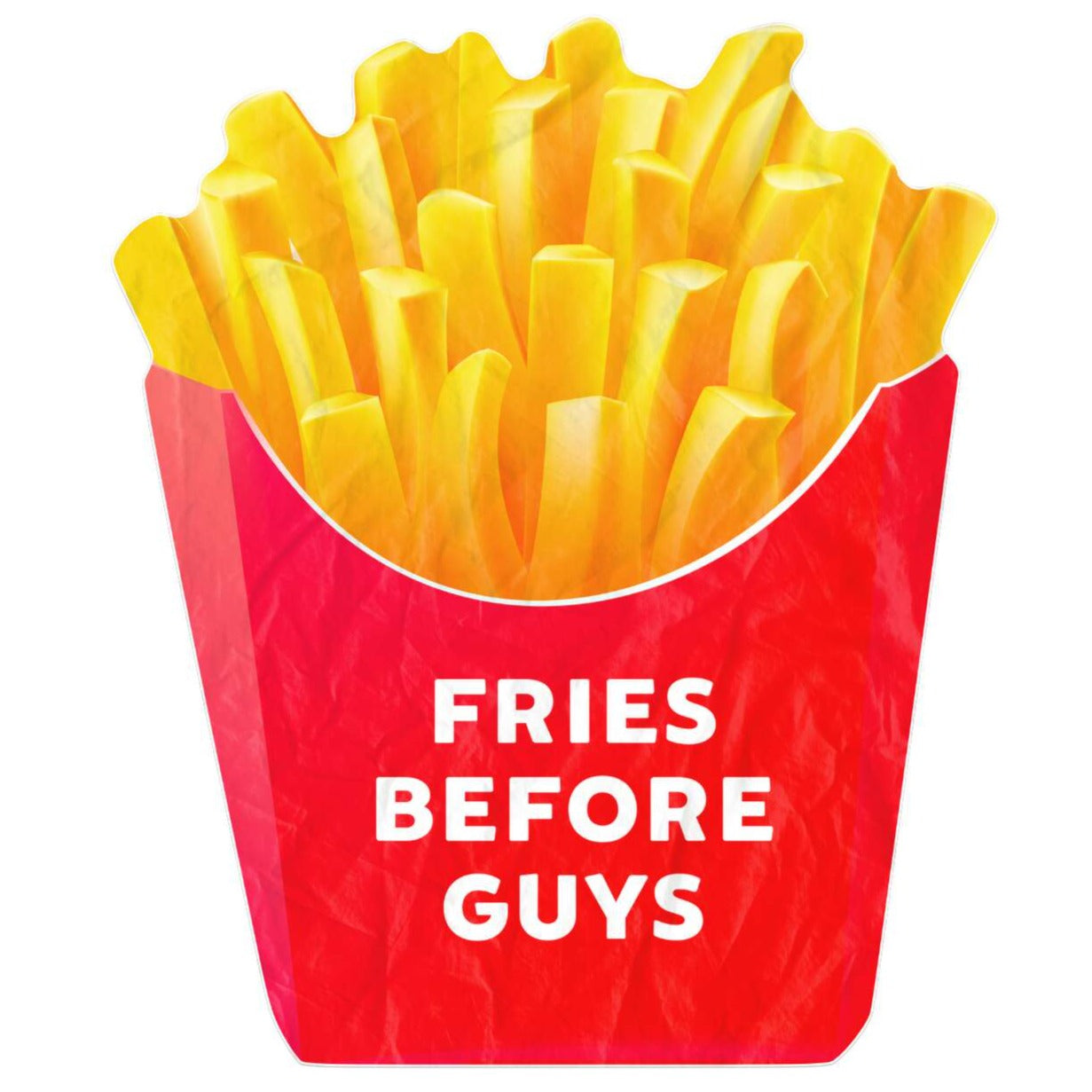 Fries Before Guys Summer Beach Party Towel