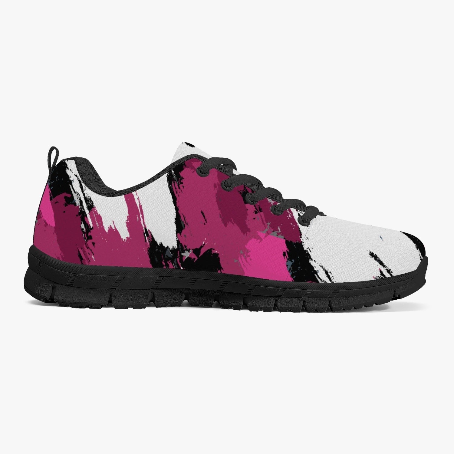 Pink Brush Camo Sneakers